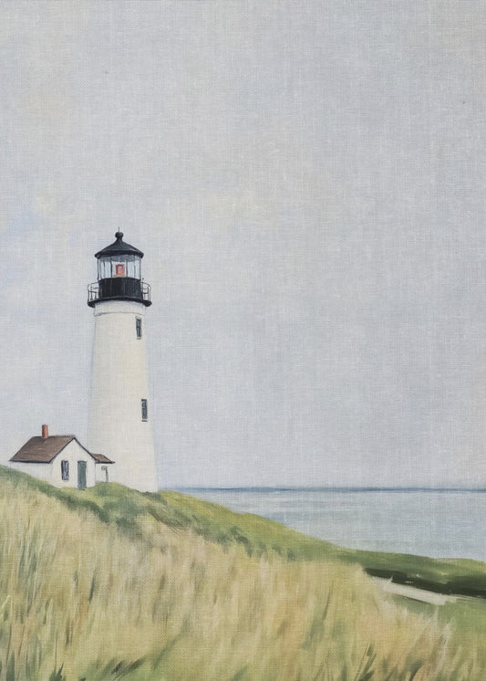 Solitary Lighthouse by the Sea | Poster