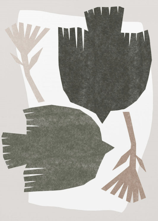 Abstrakter Vogelflug | Poster