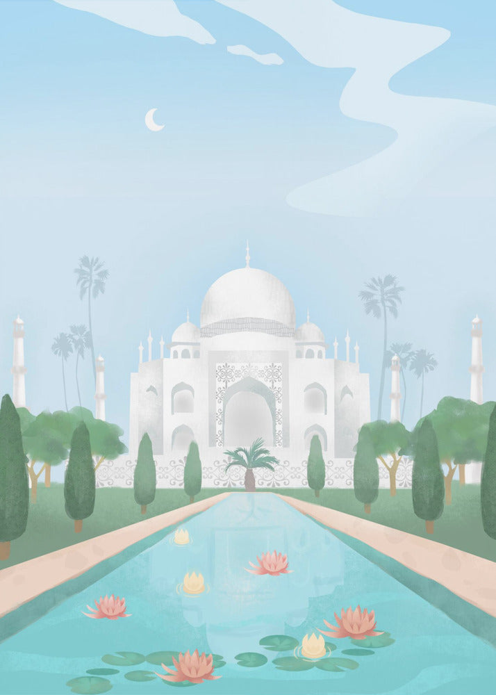 Taj Mahal, India | Canvas