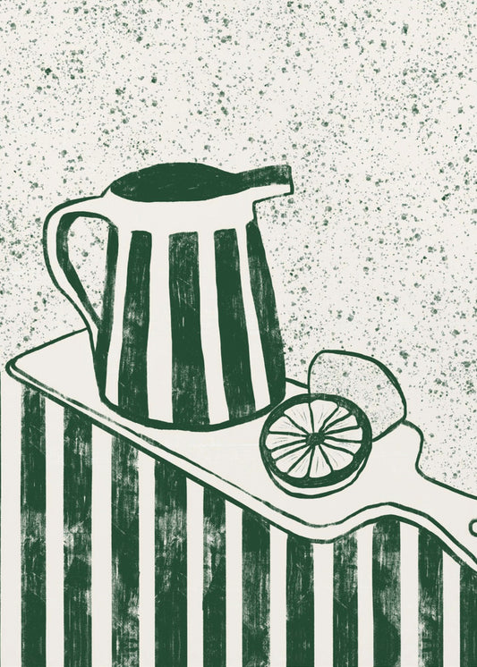 GRÜN SERVIERT | Poster