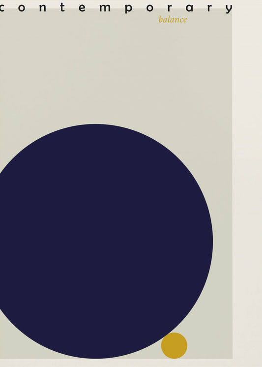 Expectant Iteration Contemporary Balance | Poster