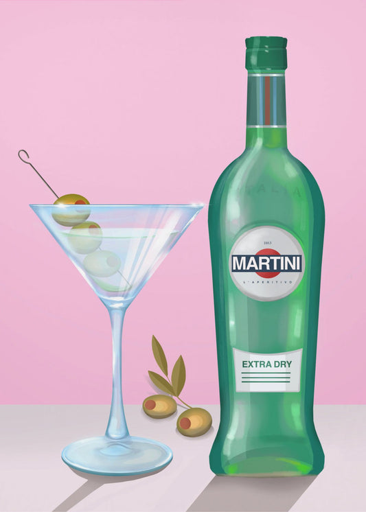 Martini-Cocktail | Poster