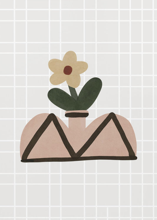 Geometric Blossom | Poster