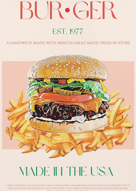 Klassischer amerikanischer Biss | Poster