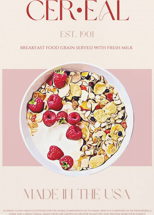 Beerenfrühstücksglück | Poster