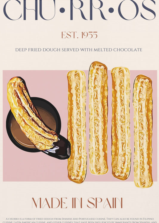 Süße spanische Köstlichkeit | Poster