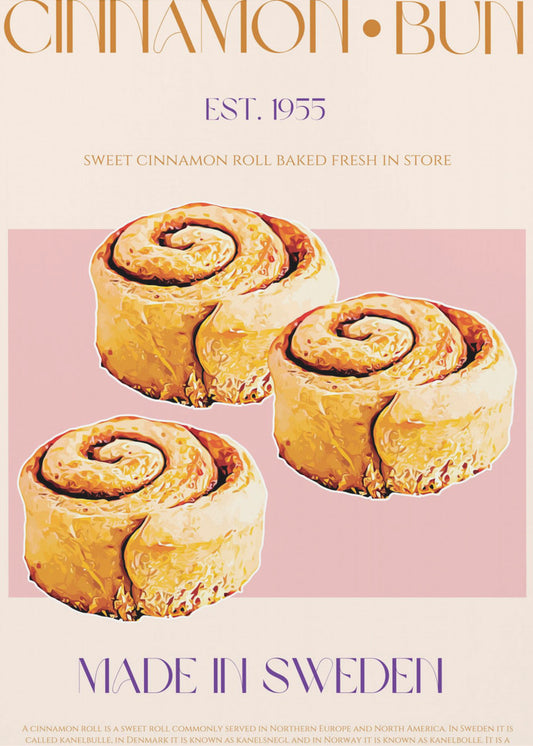 Süße schwedische Köstlichkeit | Poster