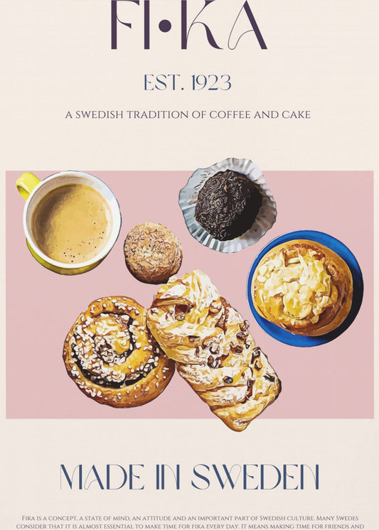 Schwedische Kaffeepause | Poster