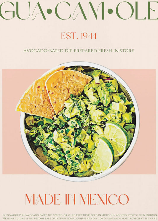 Guacamole-Genuss | Poster