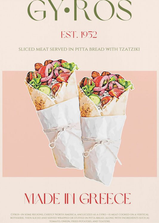 Griechischer Geschmacksgenuss | Poster