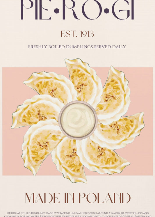 Polnischer Knödelgenuss | Poster