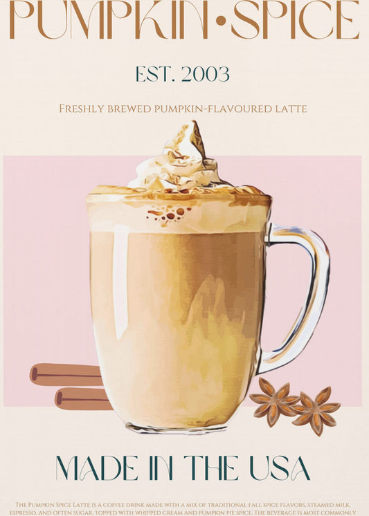 Herbst Latte Delight | Poster