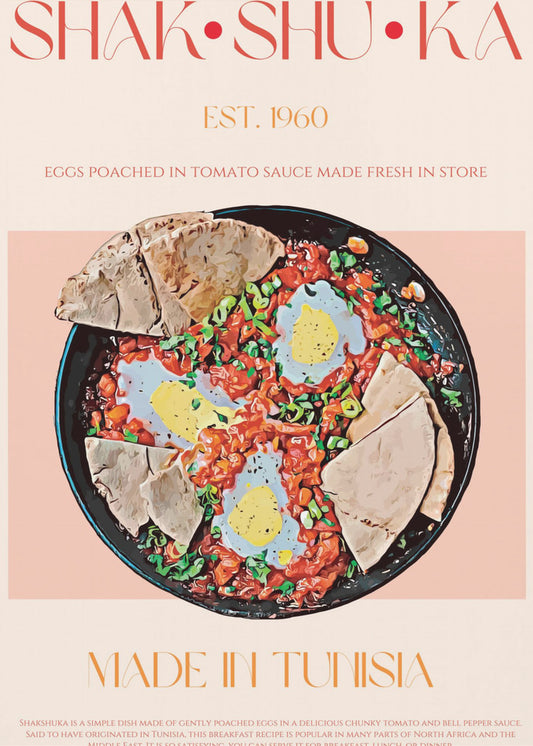 Tunesisches Shakshuka | Poster