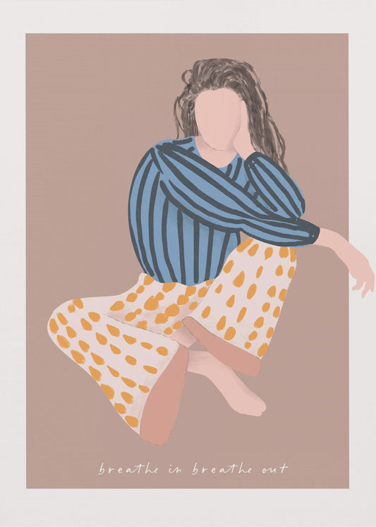 Serene Contemplation | Canvas