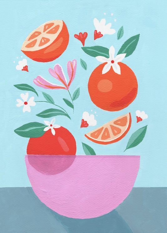 Obstschale | Leinwand