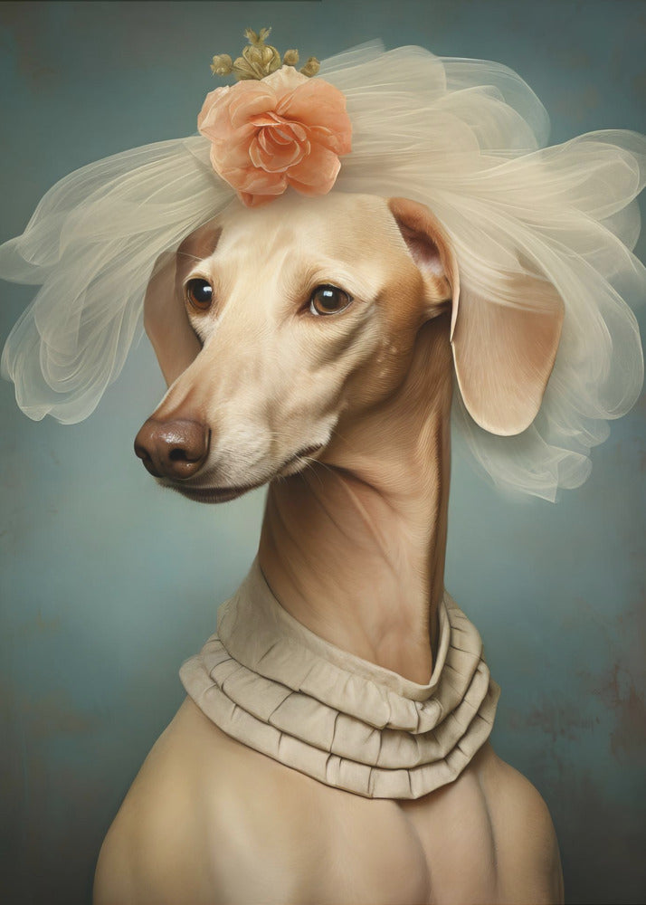 Chien Humain 0001 2024 Décembre Posters - Affiche Artistique Femme Chien 5. jpg | Tableaux sur Toile