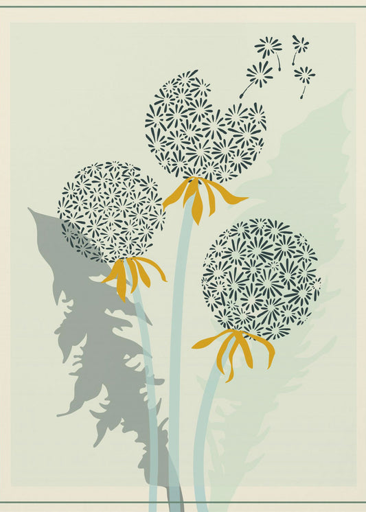mellow anticipation Dandelion seeds | Poster
