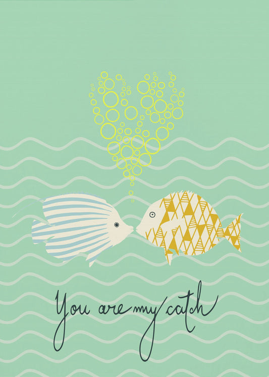 mellow anticipation You are my catch | Poster