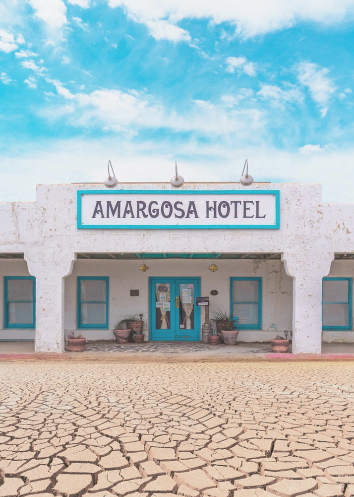 Historyczny hotel Amargosa i opera w Death Valley Junction w Kalifornii | Wydruki na łótnie
