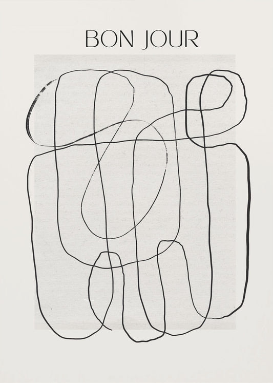 Bonjour Linescape | Poster