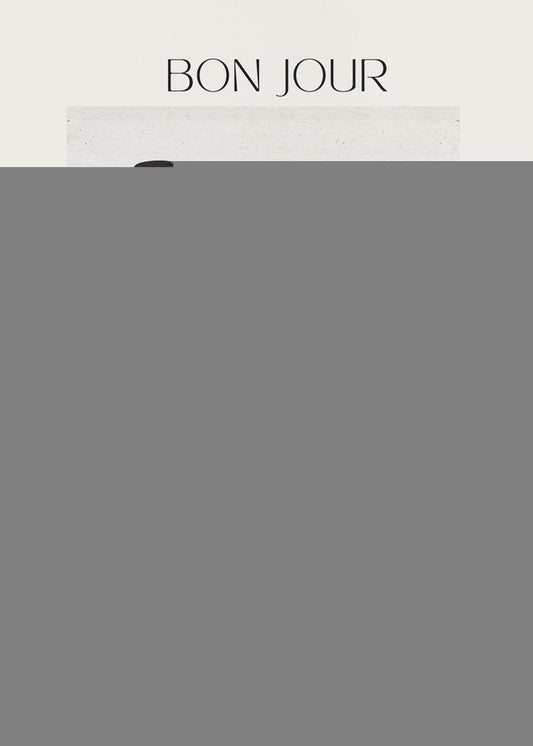 Monochrome Leaves | Poster