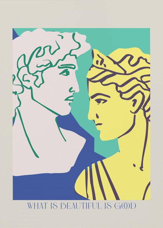 Griechische Eleganz | Poster