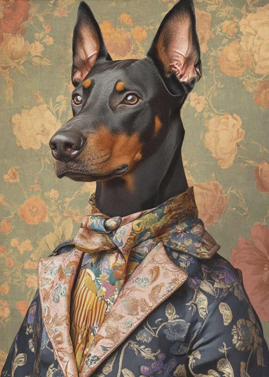 The Distinguished Doberman | Poster