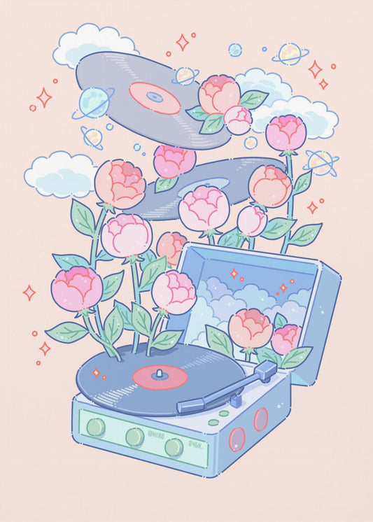 Schallplatten | Leinwand