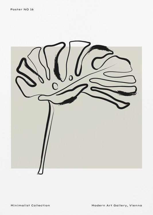 Leafy Elegance | Poster