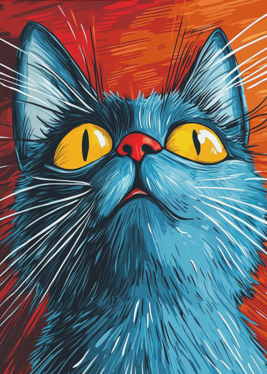 Katze Toby | Poster