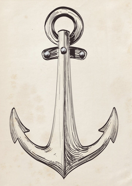 Schiffsanker | Leinwand