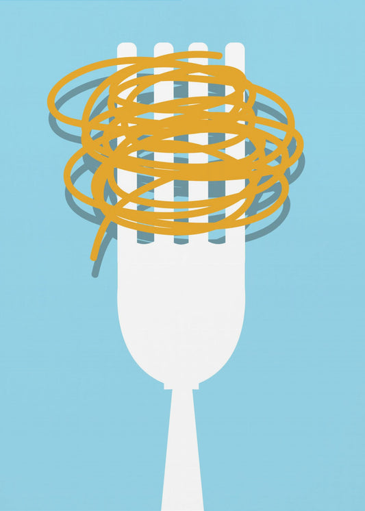 Spaghetti | Leinwand