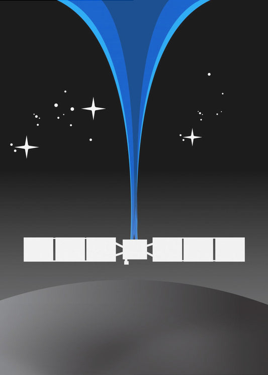 Retro-Weltraumkunst | Leinwand