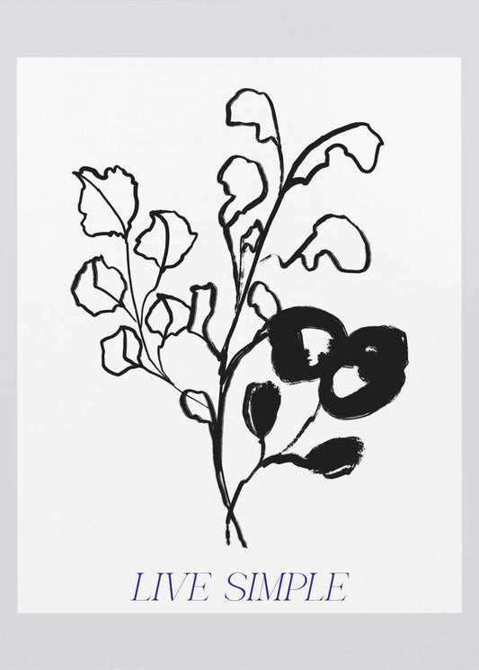 Simplicity Blooms | Poster
