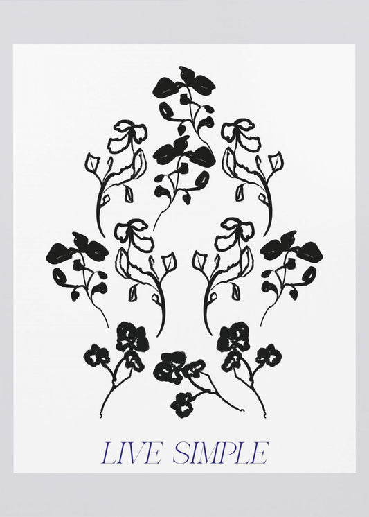Minimalist Blooms | Poster