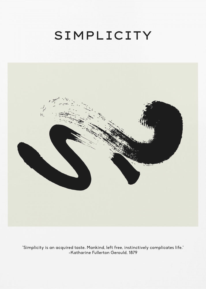 Minimalist Flow | Poster