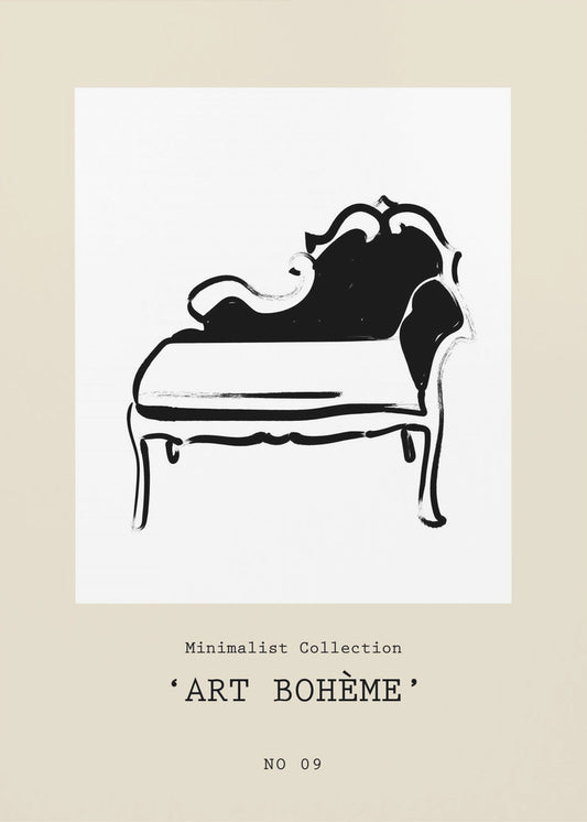 Elegant Lounger | Poster