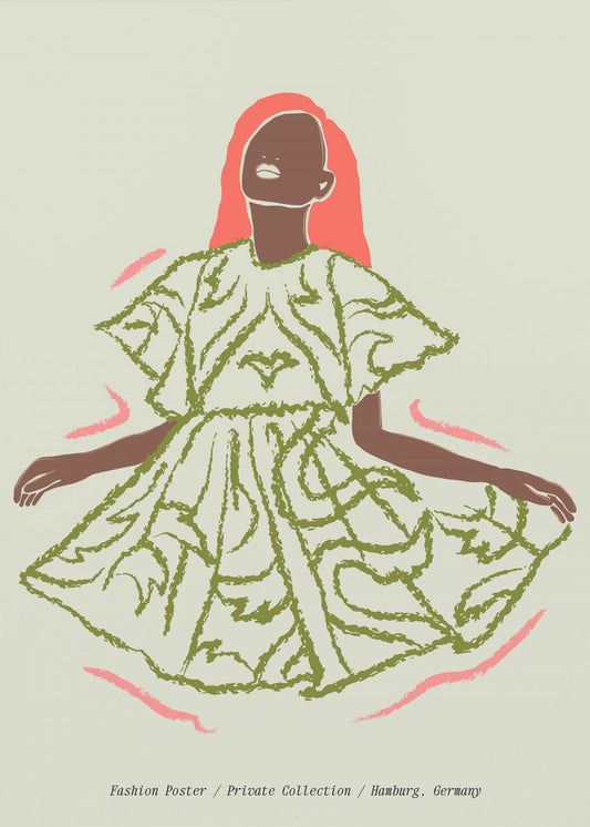 Elegance in Green | Canvas