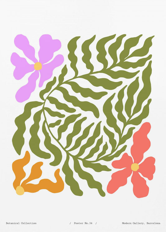 Floral Harmony | Poster