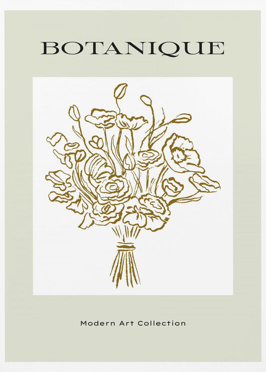 Golden Blooms | Poster