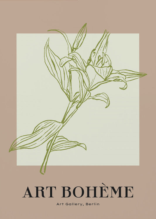 Leafy Elegance | Poster