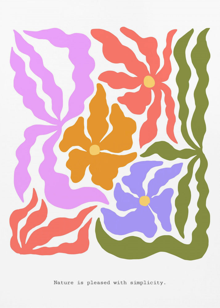 Simplicity Blooms | Poster