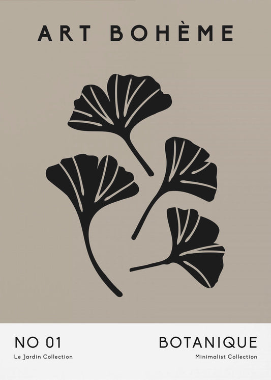 Ginkgo Silhouettes | Poster