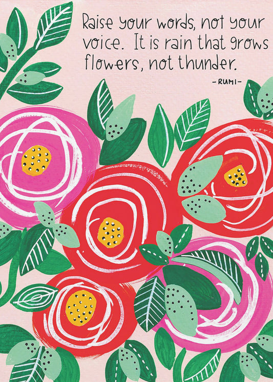 Nosta sanasi | Julisteet - Taidevedokset