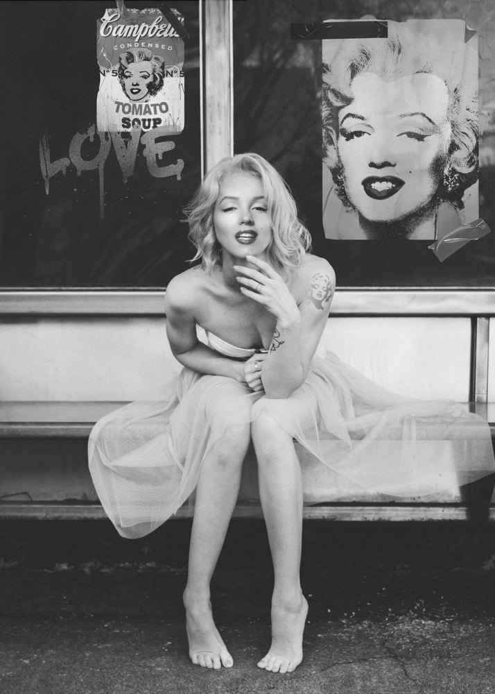 Uusi Marilyn BW | Canvastaulut