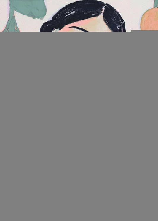 Sleeping in Stripes | Canvas