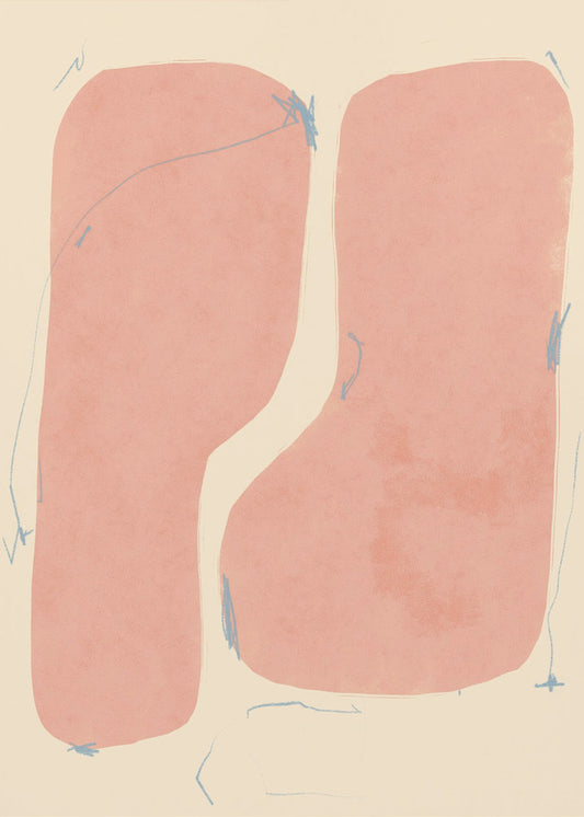 Pink Contours | Poster