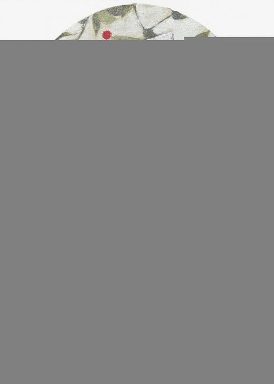 Cata With Green Leafs | Canvas