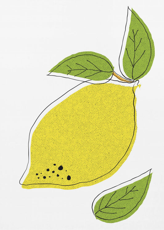 Spritziger Zitrusgenuss | Leinwand