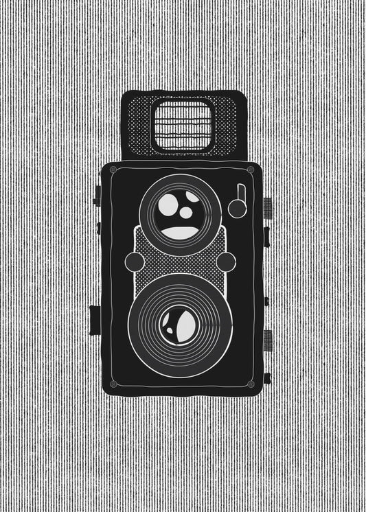 Retro-Kamera | Leinwand